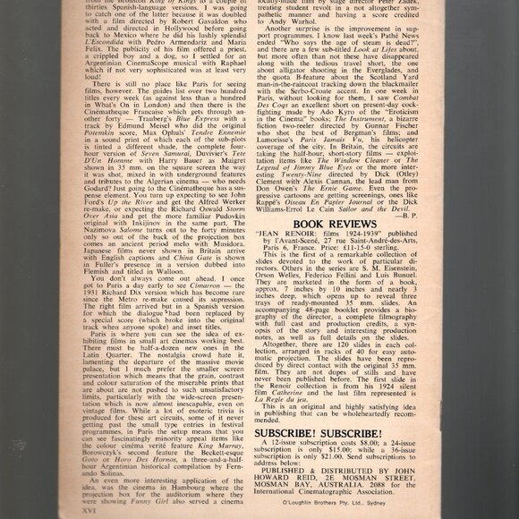 Film Index No. 1, 4 & 7 Edited By John Howard Reid Vintage Cinema Magazine 1960s - Picture 4 of 6